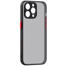 Чехол для iPhone ArmorStandart Frosted Matte Black (ARM64476) for iPhone 14 Pro Max: Цвет черный