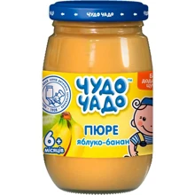 Чудо-Чадо пюре яблоко и банан без сахара 170 г: Вид Фруктовое