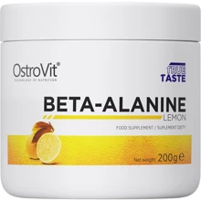 Амінокислота для спорту OstroVit Beta Alanine 200 g /40 servings/ Lemon: Смак Лимон