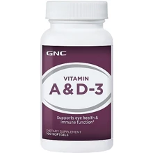 GNC Vitamin A & D-3 100 caps: Форма випуску Капсулы