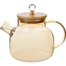 Заварочный чайник LeGlass Amber 1000 мл (605-002): Цвет прозрачный