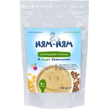 Каша безмолочная Ням-ням кукурузно-гречневая 150 г (1181000): Тип Каши безмолочные