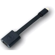 Адаптер Dell Adapter USB-C to USB 3.0 (470-ABNE): Колір чорний