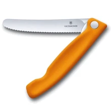 Ніж Victorinox SwissClassic Foldable Paring 11 см (6.7836.F9B): Лезо Нержавіюча сталь