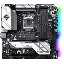 ASRock B460M Steel Legend Socket 1200: Оперативна пам'ять 4xDDR4 2933 МГц, до 128 ГБ