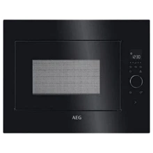Встраиваемая микроволновая печь AEG MBE2658SEB: Цвет черный