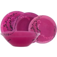Столовый сервиз Сервиз Luminarc Kashima Fushia G9715 (19 пр.): undefined undefined