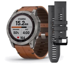 Смарт-часы Garmin Fenix 7X Sapphire Solar Titanium with Chestnut Leather Band (010-02541-19): Производитель Garmin