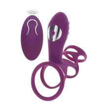 Вибронасадка с пультом ДУ Toy Joy Halo Halo C-Ring Sleeve (фиолетовый): Для кого Для мужчин