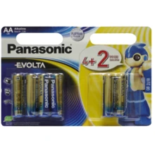 Батарейка Panasonic EVOLTA AA BLI ALKALINE (LR6EGE / 6B2F): Тип батарейка АА