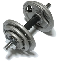 Гантель FitLogic DB6010-10,5: Вес гантели, кг 10.5