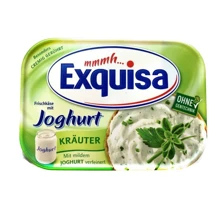Сир Exquisa йогурт з травами 14% 200 г (WT2623): Вага нетто 200 г
