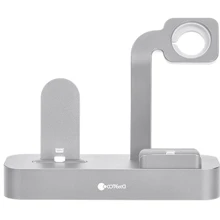 Док-станція COTEetCI Base29 3in1 Stand Silver (CS7211-TS) for Apple iPhone, Apple Watch and Apple AirPods: undefined undefined