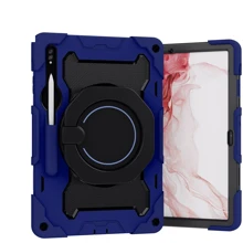 Аксесуар для планшетних ПК BeCover Shockproof Blue Samsung Galaxy Tab S9 X710/X716/X718 / Galaxy Tab S9 FE X510/X516 (710766): Колір синій