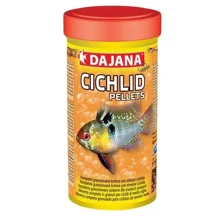 Корм для крупных и средних цихлид Dajana Cichlid Pellets в гранулах 1000 мл/450 г (DP122D (5567)): Вид корма Гранулы