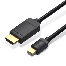 Кабель и переходник Vention MiniDisplayPort - HDMI v1.4 2 m Black (HABBH): Тип кабель