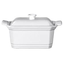 Форма с крышкой для запекания Emile Henry Natural Chic (20 x 15 x 9 см) (115891): Крышка Есть