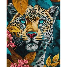 Картина по номерам Идейка Опасный зверь 40х50 см с красками металлик extra ©art_selena_ru (KHO6536): Производитель Идейка