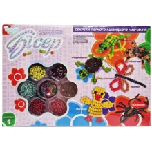 Набор бисера для творчества Danko Toys Б6-1...4 крупный бисер (Б6-1): Производитель Danko toys