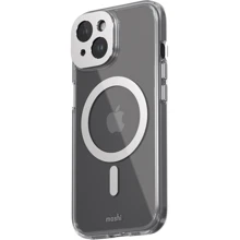 Чехол для iPhone Moshi iGlaze Slim Hardshell Case Luna Silver (99MO231001) for iPhone 15: Цвет серебристый