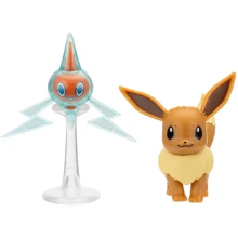 Набір ігрових фігурок Pokemon W17 - Іві та Ротом (PKW3567-W17): Тип Набор игровых фигурок