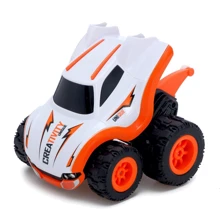 Машинка перевертыш HB Toys на радиоуправлении Бело-Оранжевый (HB-ZL01): Класс Джип