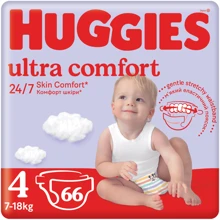 Подгузники Huggies Ultra Comfort 4 (7-18 кг) Mega для мальчиков 66 шт (5029053548777): Тип Подгузники