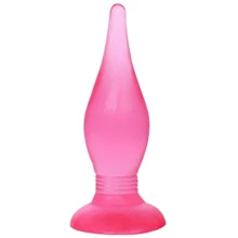 Анальна пробка на присоску Butt plug, BI-017006 Pink: Для кого унісекс