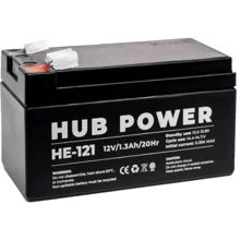 Hub Power 12V 1.3 Ah (HE-121): Тип Аккумулятор