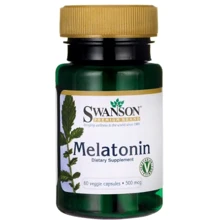 Swanson Melatonin, 500 mcg, 60 Veggie Capsules (SWA-11648): Форма выпуска Капсулы