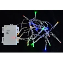 Электрогирлянда Yes! Fun уличная, 20 LED лампочек, многоцветная, 2,10 м: Тип Линейная
