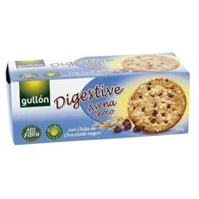 Печенье Gullon Digestive,овсяное с шоколадной крошкой (425 г) (WT3324): Вес нетто 425 г