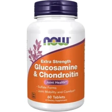 Now Foods Glucosamine & Chondroitin Глюкозамин и хондроитин 750/600 мг 60 таблеток: Тип Глюкозамин + хондроитин