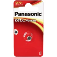 Батарейка Panasonic SR 721 BLI 1 (SR-721EL / 1B): Ємність 55 мАг