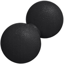 Мяч массажный Springos Lacrosse Double Ball двойной 6 x 12 см черный (FA0022): Производитель Springos