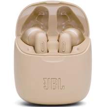 Навушники JBL T225TWS Gold (JBLT225TWSGLD): Тип конструкції вкладиші