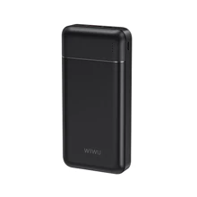 Внешний аккумулятор WIWU Power Bank 20000mAh Speedy Series 22.5w Black (PW-B03): Количество USB 2