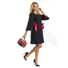Платье FLFashion Атланта ЕПА 0983 50 черное повседневное до середины бедра: Состав Полиэстер