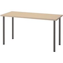 Стіл ІКЕА MÅLSKYTT/ADILS 140х60 см (094.177.54): Тип Письменный