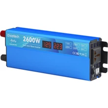 Инвертор автомобильный (преобразователь) Choetech CJ-2600M 12\220V 1300Вт: Производитель Choetech