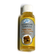 Шампунь Veterinary Formula Puppy Love Shampoo экстра нежный шампунь для щенков от 6 недель, без слез, без сульфатов, 45 мл: Тип средства Шампуни