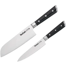 Набір кухонних ножів Tefal Ice Force 2 шт. чорний (K232S224): undefined undefined