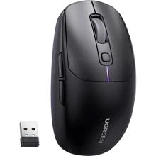 Мышь UGREEN MU103 Black (90539): Интерфейс подключения Bluetooth, Wireless, USB