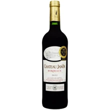 Вино Chateau JanonCheval Quancard 2022 Bordeaux красное сухое 0.75 л (FSH_3438910865872): Страна производитель Франция