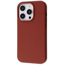 Чехол для iPhone WAVE Premium Leather Edition Case with MagSafe Umber for iPhone 14 Pro: Цвет коричневый