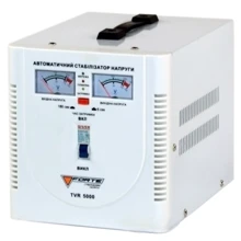 Стабилизаторы напряжения  Forte TVR-5000VA: Тип релейный