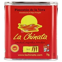 Паприка La Chinata, копчено - острый порошок, 70 г (WT4374): Вес нетто 70 г