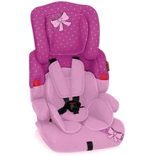 Автокрісло Bertoni KIDDY pink ribbon: Група 1/2/3 (9-36 кг)