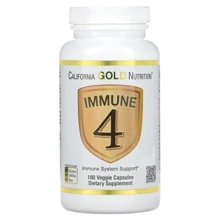 California Gold Nutrition Immune 4 Средство для укрепления иммунитета 180 капсул: Форма выпуска Капсулы