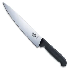 Кухонний ніж Victorinox Fibrox Carving 25см з черн. ручкою (52003.25): Лезо нержавіюча сталь